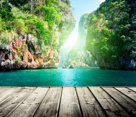 تابستان دریاچه قایق اسکله1 