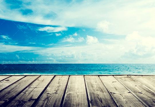 بیکران دریا آبی دریا 