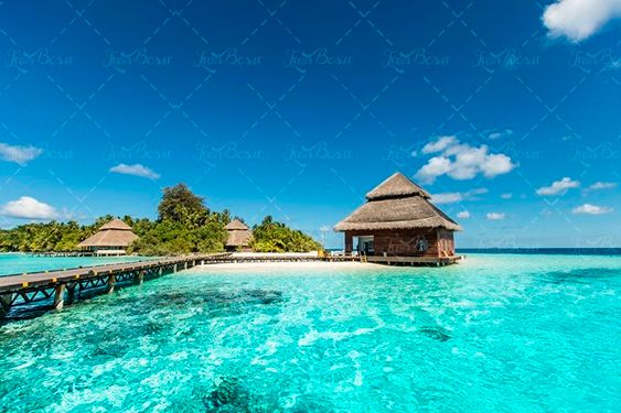 چشم انداز طبیعت منظره دریای آبی