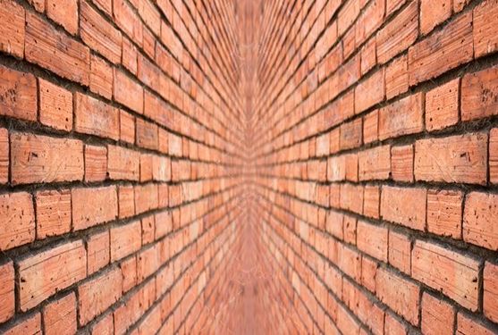 تصویر زمینه دیوار آجر سه بعدی 