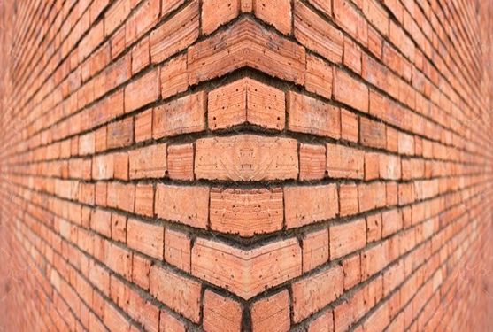 دیوار قدیمی دیوار آجری 