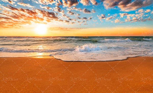 امواج دریا منظره دریا چشم انداز 