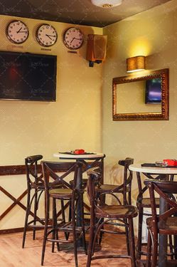 پارکت  طراحی داخلی کافی شاپ2