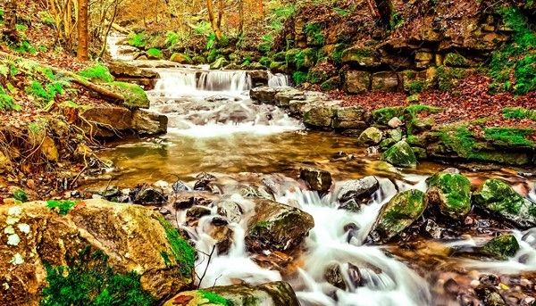 دریا طبیعت آسمان ابری  خورشید11