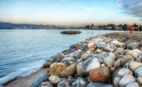 دریا طبیعت آسمان ابری  خورشید15