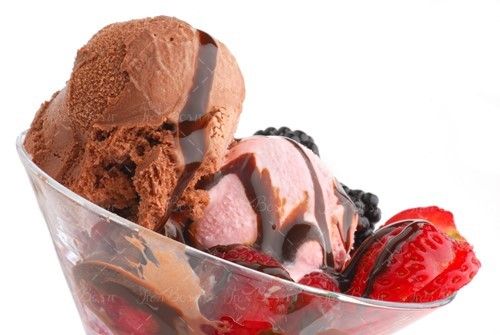 بستنی فروشی بستنی میوه ای 