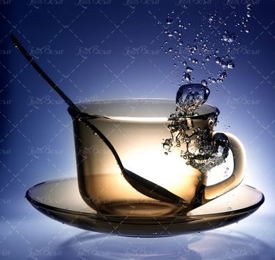 فنجان آب فنجان شیشه ای 