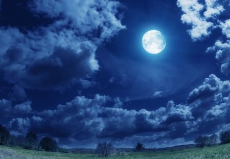 شب آسمان ابر آب و هوا ماه تاریک 2