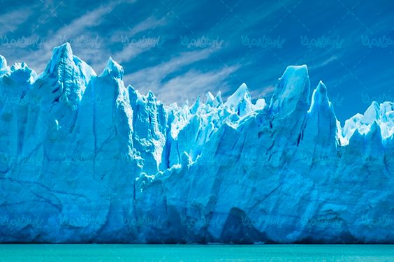 کوه یخ یخچال های طبیعی دریا