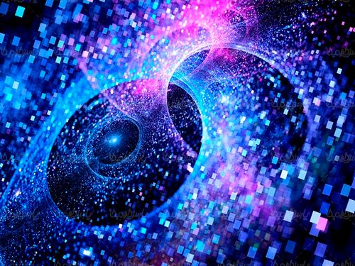 بک گراند جلوه نور اسپیکر دی جی DJ