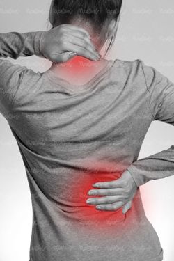 مریض بیمار گردن درد آرتروز گردن