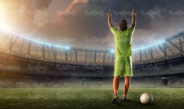 توپ  فوتبال زمین فوتبال مدرسه فوتبال