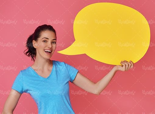 ابر فکر حباب گفت و گو چهره دختر