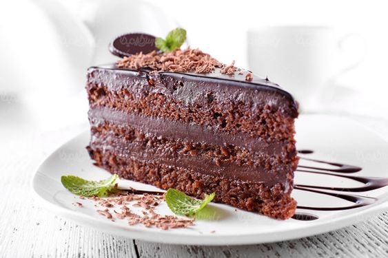 کیک شکلاتی قنادی شیرینی سرا