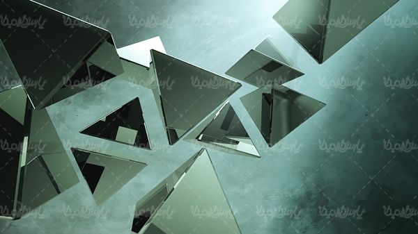 بک گراند گرافیکی سه بعدی