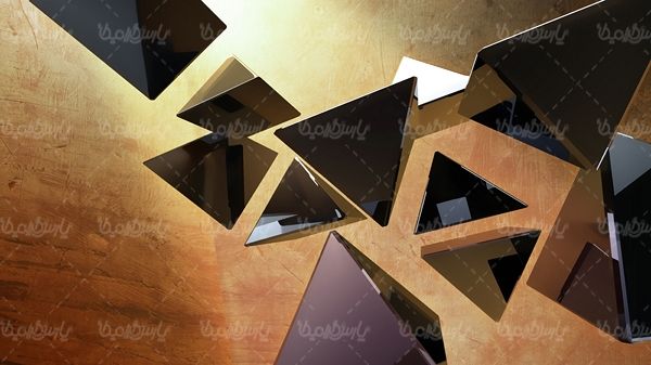 بک گراند گرافیکی سه بعدی
