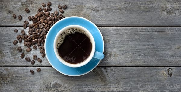فنجان قهوه کافی شاپ نوشیدنی تلخ