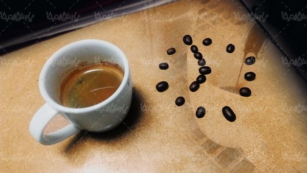 فنجان قهوه کافی شاپ نوشیدنی تلخ