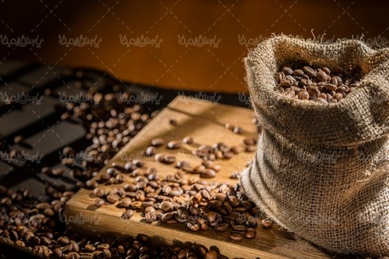 قهوه دانه های قهوه قهوه فرآوری شده