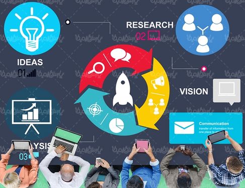 تیم آنالیز اطلاعات  کار گروهی نمودار چارت