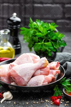 پروتئینی گوشت مرغ سبزی گوشت سفید