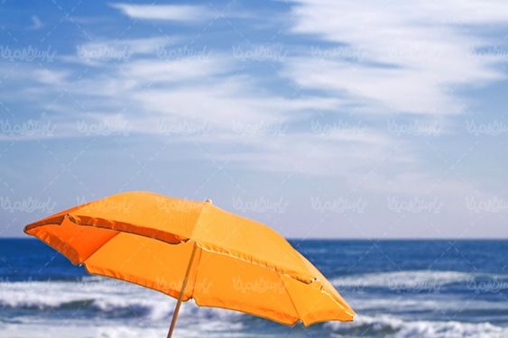 چتر رنگی چتر سایبان چتر کار دریا