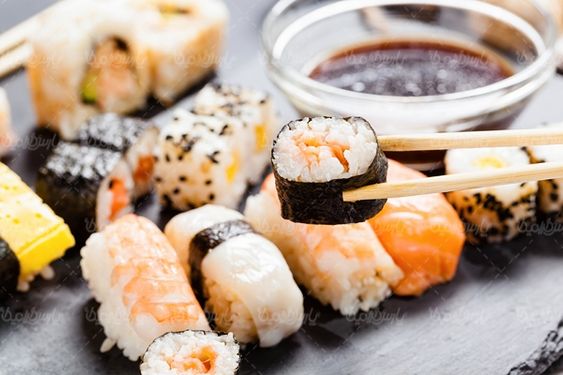رستوران غذای آماده سوشی غذای چینی