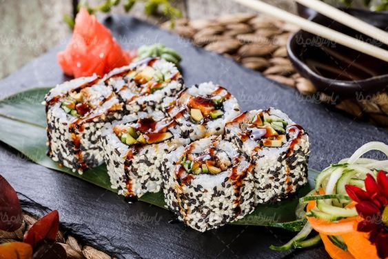 رستوران غذای آماده سوشی غذای چینی