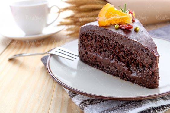 شیرینی فروشی کیک شکلاتی