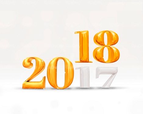 طرح سال میلادی جدید سال 2018