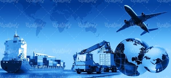 کشتی باری هواپیما باربری حمل بار تریلی