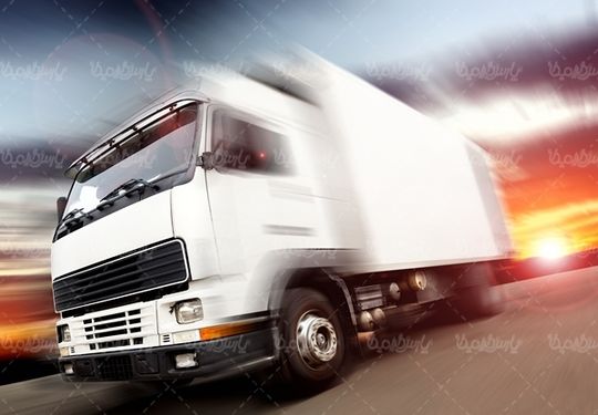 تریلی حمل بار تخلیه بار باربری