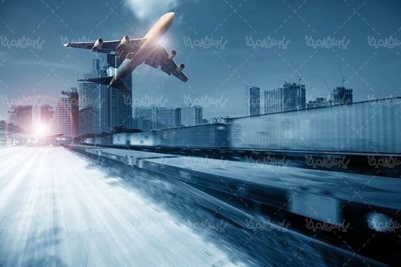 تریلی ترانزیت باربری حمل بار تخلیه بار