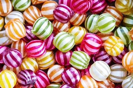 آبنبات میوه شکلات میوه ای پاستیل