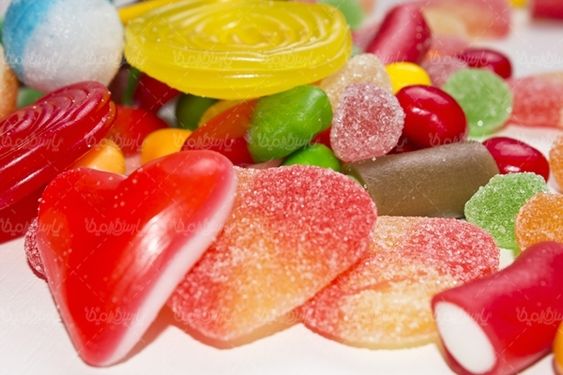 آبنبات میوه شکلات میوه ای پاستیل