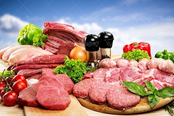 قصابی پروتئینی گوشت قرمز