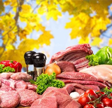 قصابی پروتئینی گوشت قرمز