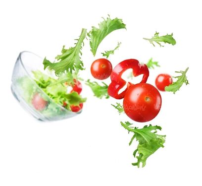 سالاد رستوران پیش غذا تهیه غذا