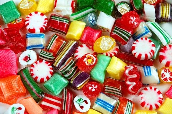آبنبات میوه شکلات میوه ای پاستیل
