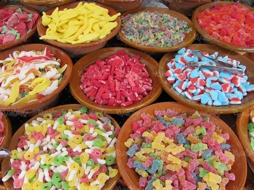 آبنبات میوه شکلات میوه ای پاستیل