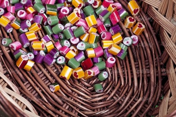 آبنبات میوه شکلات میوه ای پاستیل