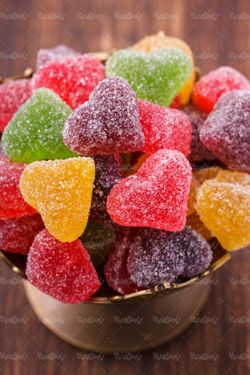 آبنبات میوه شکلات میوه ای پاستیل