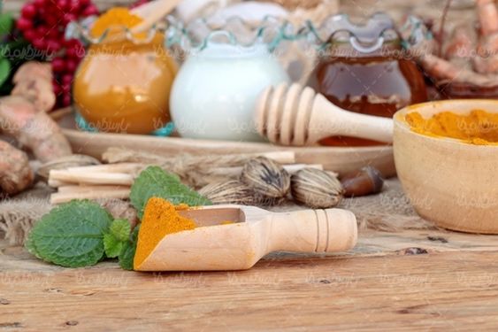 شیر عسل لبنیات صبحانه کامل