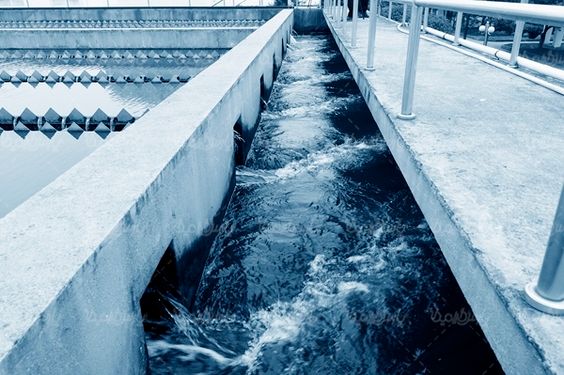 تصفیه خانه آب حوضچه های تصفیه آب