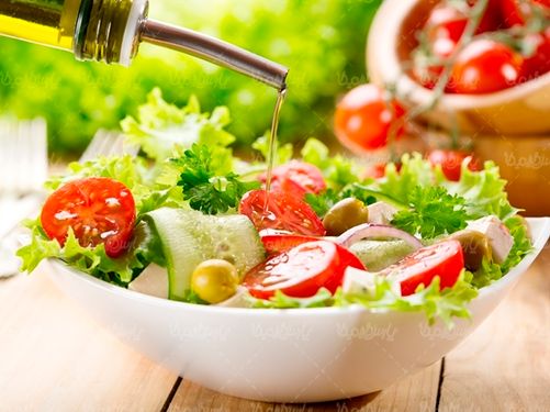 وکتور سالاد  وکتور اغذیه کتور فست فود