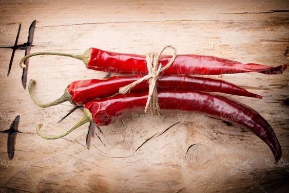 فلفل قرمز تند میوه فروشی