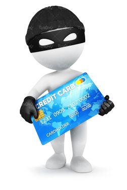 آدمک کاراکتر  هکر کارت اعتباری