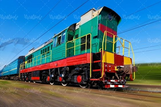 قطار راه آهن حمل و نقل ریلی