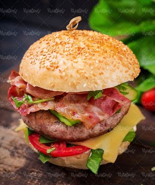 اغذیه فست فود رستوران چیزبرگر