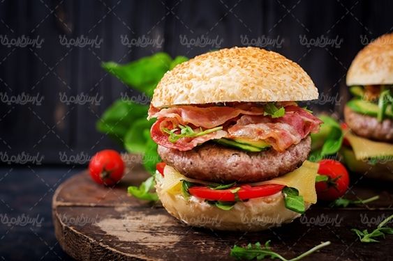 اغذیه فست فود رستوران چیزبرگر